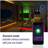 WOOX WiFi Smart LED traka RGB + toplo bijela, 5m, 24W, vodootporna